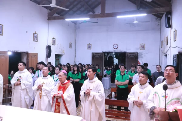 Nhóm Sinh viên Công Giáo Liên Địa phận tại Thái Bình mừng kính Thánh Quan thầy Gioan Bosco