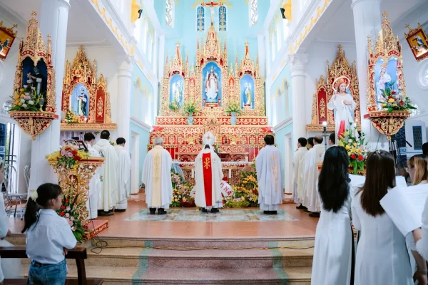 Giáo họ Đồng Ấu, Giáo xứ Lai Ổn: Mừng Lễ Quan Thầy Sinh Nhật Thánh Gioan Tẩy Giả và  Bách Chu Niên Thành Lập Ngôi Thánh Đường