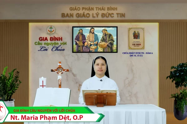 Chúa Nhật tuần XVIII TN - Năm A/ Gia đình cầu nguyện với Lời Chúa/ Giáo phận Thái Bình