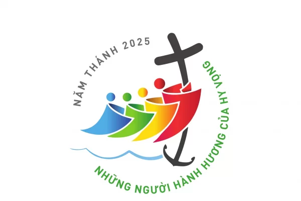 Logo Năm Mục Vụ 2025: “Hội Thánh Việt Nam Cùng Nhau Loan Báo Tin Mừng”