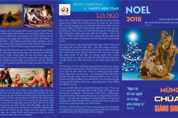Mẫu Thiệp Giáng Sinh 2018