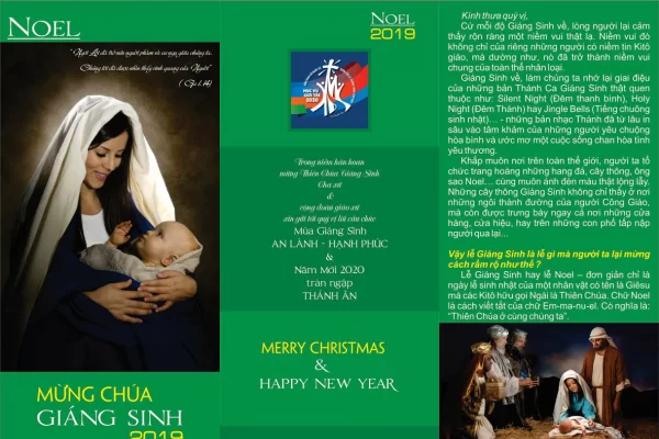 Mẫu Thiệp Giáng Sinh 2019