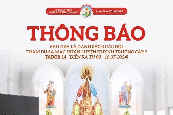 Danh sách SMS tham dự Sa Mạc huấn luyện Huynh trưởng TABOR 14