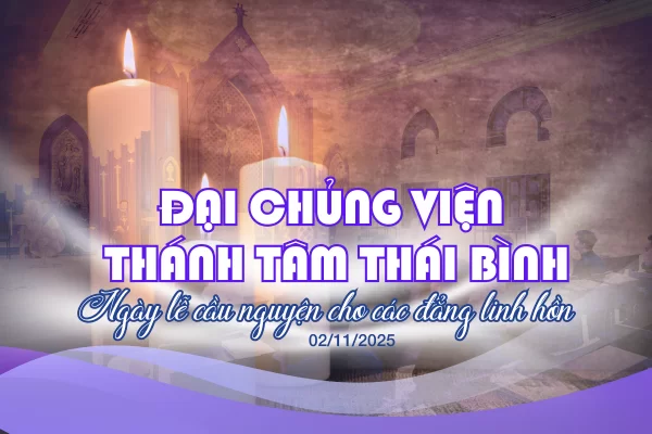 Đại Chủng viện Thánh Tâm Thái Bình cử hành lễ cầu nguyện cho các linh hồn