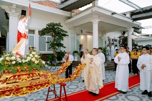 Cộng đoàn Đồng hương Giáo phận Thái Bình – Miền Nam: Hân hoan mừng lễ Phục Sinh