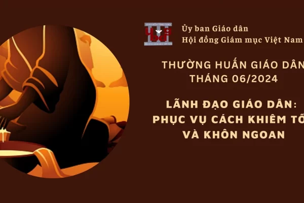Ban Giáo dân GIỚI THIỆU: Bài 1 - Lãnh đạo và vai trò của giáo dân trong Giáo Hội