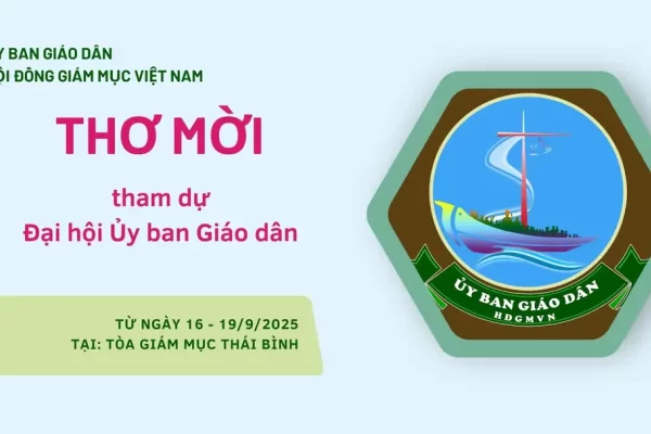 Thơ mời tham dự Đại hội Ủy ban Giáo dân năm 2025