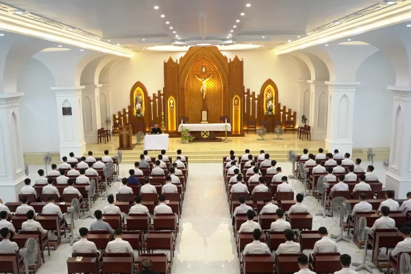 Đại Chủng viện Thánh Tâm Thái Bình tĩnh tâm tháng 10/2025