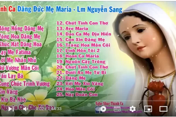 Bông Hồng Dâng Mẹ - Thánh Ca Mân Côi dâng Đức Mẹ Maria 2019 | Tháng 10 Mân Côi