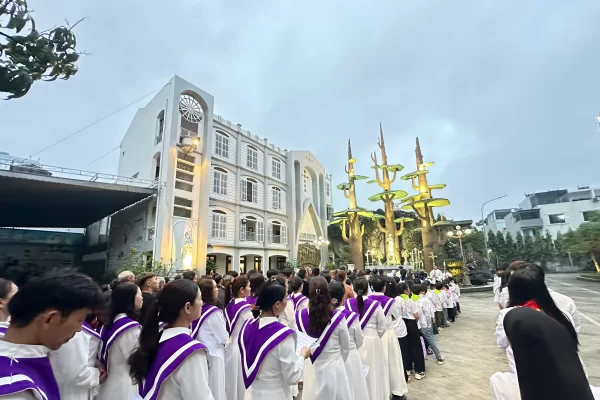 Giáo xứ Cát Trại hành hương Năm Thánh