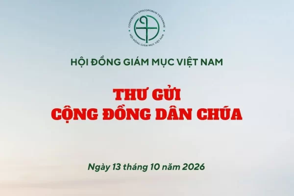 Hội Đồng Giám Mục Việt Nam - Thư gửi Cộng đồng Dân Chúa