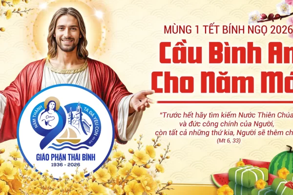 Bài Giảng Thánh Lễ Tân Niên - Cầu Bình An Cho Năm Mới (Mồng 1 Tết) / Linh Mục Đaminh  Nguyễn Văn Thụ