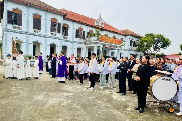 Giáo xứ Hạ Lễ: Hành hương Năm Thánh tại Nhà thờ Cao Xá