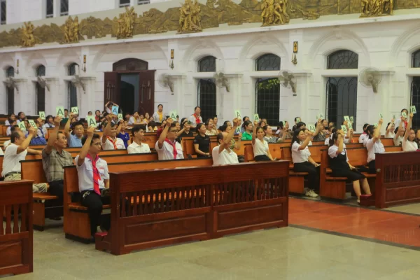 Giáo xứ Chính Tòa Thái Bình hăng say học hỏi Tin Mừng theo Thánh Lu-ca