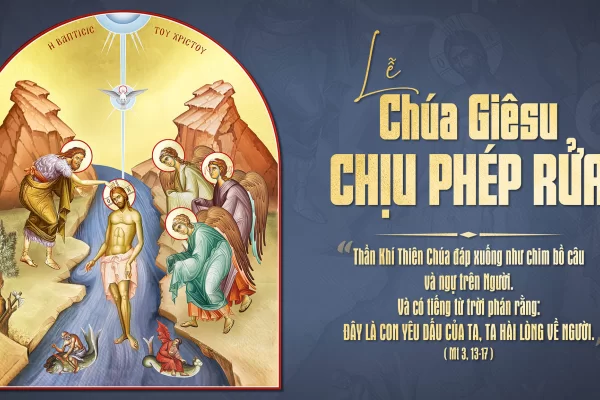 Pano Chúa Nhật Chúa Chúa Giê-su chịu phép rửa