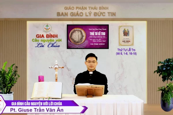 Thứ Tư Lễ Tro l Gia đình cầu nguyện với Lời Chúa I Giáo phận Thái Bình
