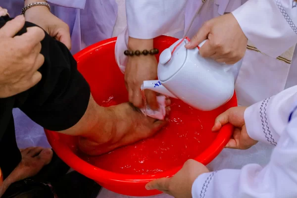 Ngài đã yêu họ đến cùng