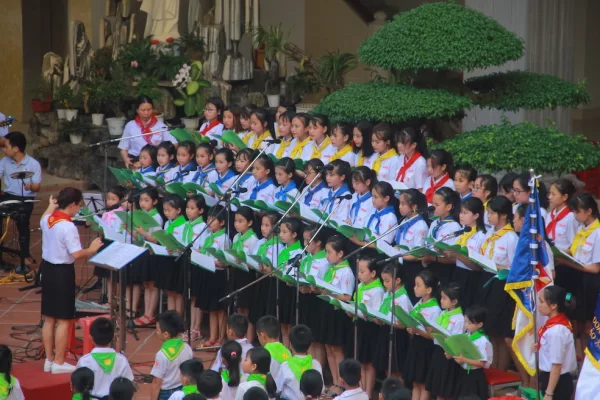 Liên đoàn TNTT Giuse Khang GPTB - Đại hội Thiếu nhi Thánh Thể Giáo phận Thái Bình năm 2018