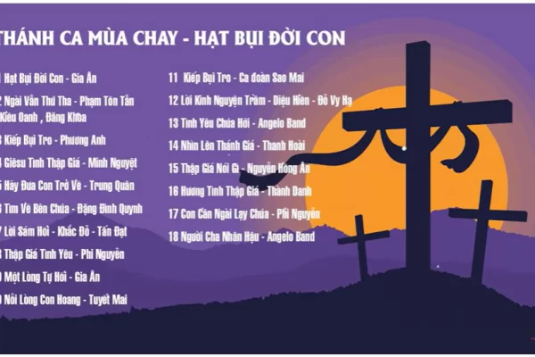 THÁNH CA MÙA CHAY - HẠT BỤI ĐỜI CON