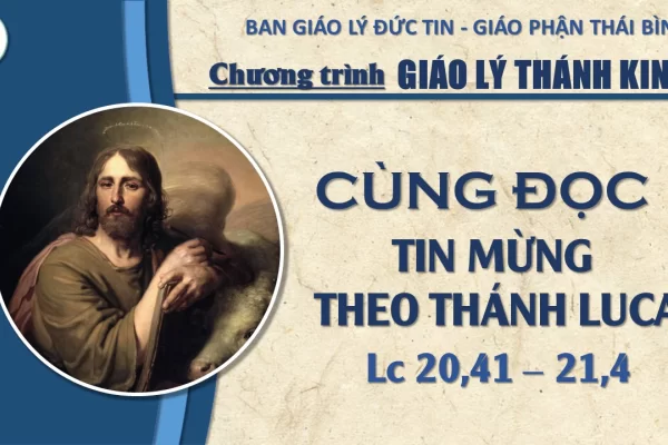 Đọc Tin Mừng theo Thánh Lu-ca: Chương 20,41-21,4