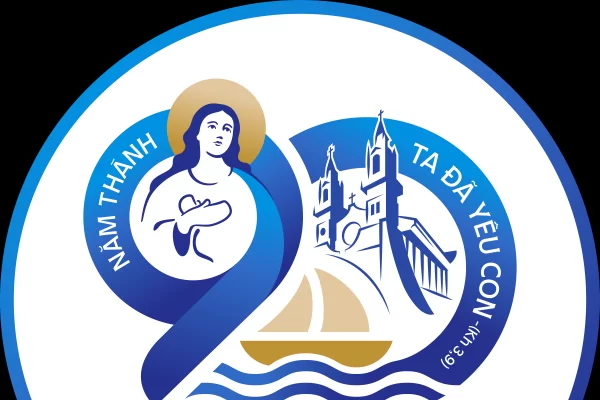 Logo Năm Thánh kỷ niệm 90 năm thành lập Giáo phận Thái Bình