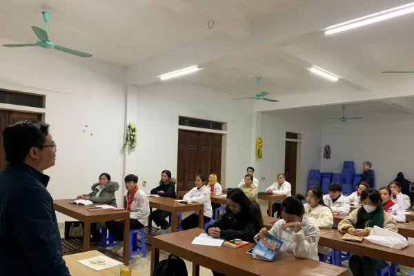“Có những trái tim không bao giờ mục nát” - Cảm nhận sau lần thăm điểm Huấn luyện Giáo lý viên Giáo hạt Bắc Tiền Hải