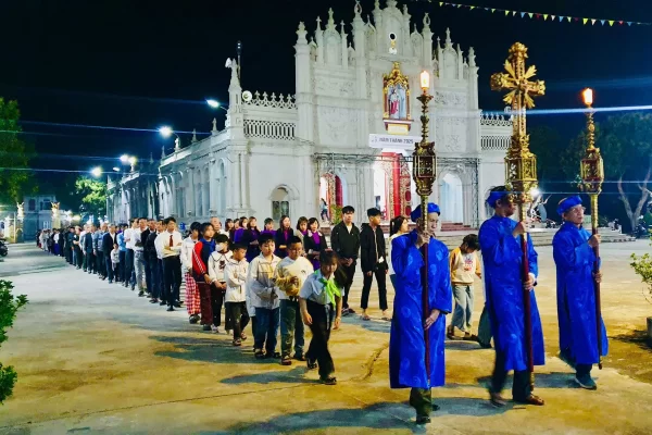 Giáo họ Trần Xá -Giáo xứ Cao Xá- hành hương Năm Thánh: Bước đi trong đức tin và hy vọng