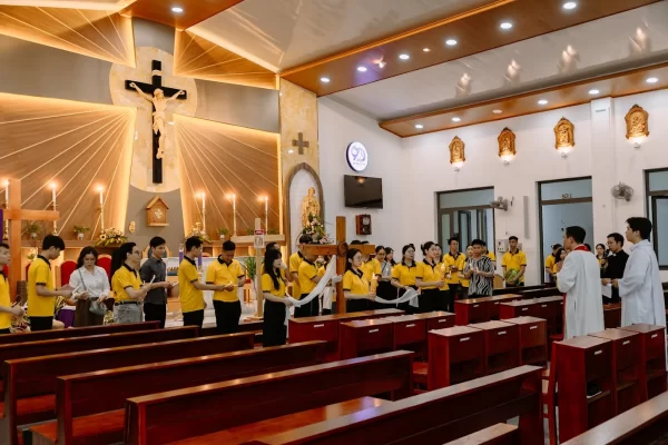 Giới trẻ - Sinh viên Công Giáo Thái Bình - Miền Nam tĩnh tâm Mùa Chay với chủ đề “Về bên Cha”