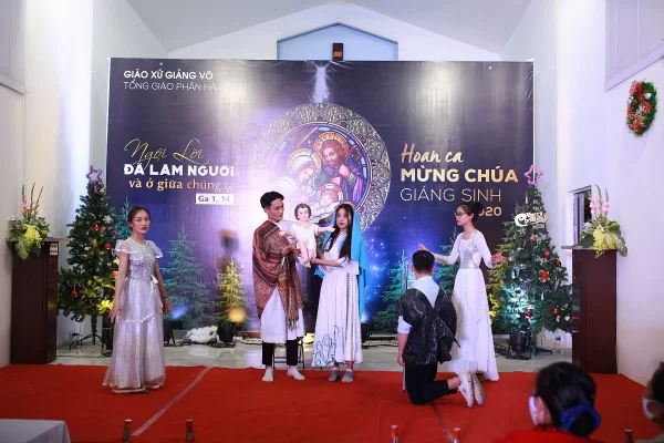 SVCGTB-HN: Hình ảnh Đêm Giáng Sinh tại Nhà thờ Giảng Võ, Hà Nội - 2020